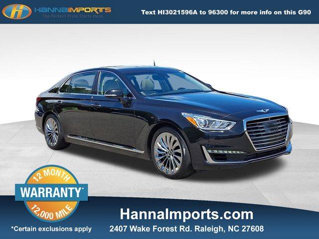 2018 Genesis G90 3.3T Premium — Sedan — 32,410 mi — Raleigh, NC