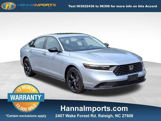 2025 Honda Accord SE — Sedan — 22,809 mi — Raleigh, NC