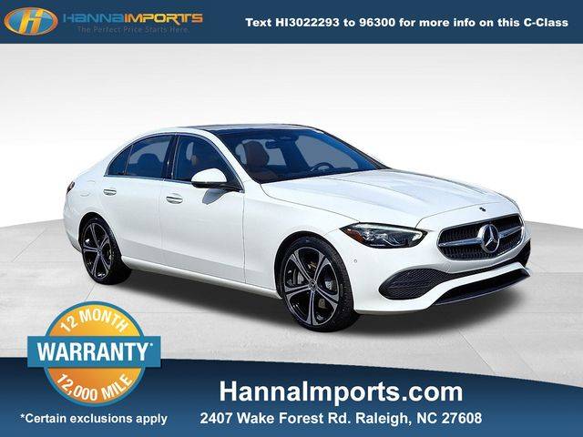 2022 Mercedes-Benz C-Class C 300 — Sedan — 33,256 mi — Raleigh, NC