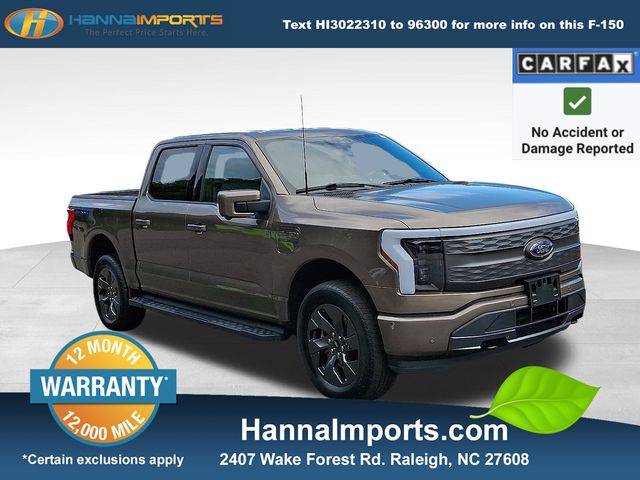 2023 Ford F-150 Lightning LARIAT — Pickup Truck — 22,245 mi — Raleigh, NC