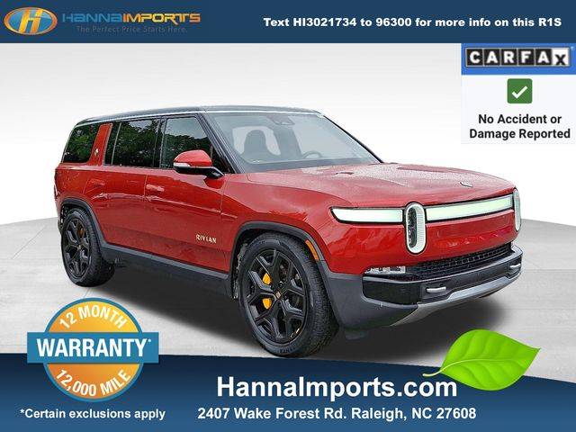 2023 Rivian R1S Adventure — SUV — 25,467 mi — Raleigh, NC