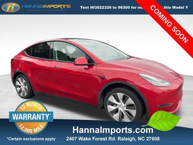 2021 Tesla Model Y Standard Range — SUV — 72,266 mi — Raleigh, NC