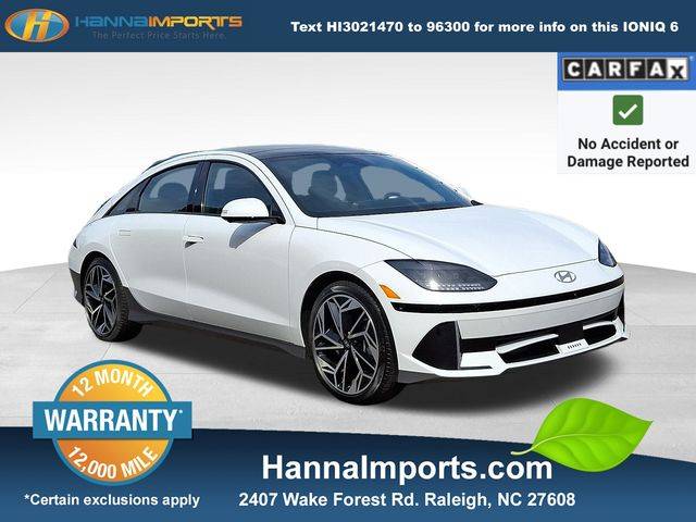 2023 Hyundai IONIQ 6 Limited — Sedan — 10,058 mi — Raleigh, NC