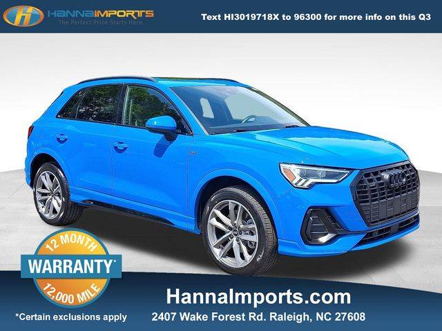 2022 Audi Q3 S line Premium Plus — SUV — 30,810 mi — Raleigh, NC
