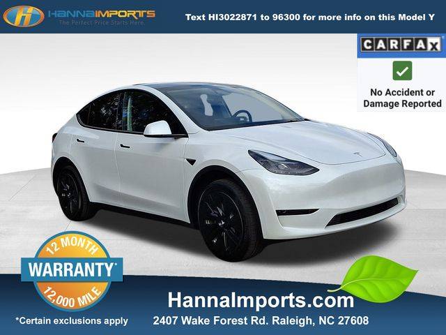 2024 Tesla Model Y Standard Range — SUV — 23,662 mi — Raleigh, NC