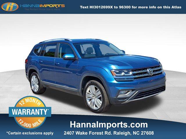 2019 Volkswagen Atlas SEL — SUV — 54,345 mi — Raleigh, NC