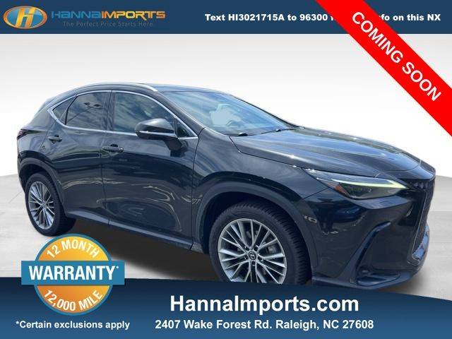 2022 Lexus NX NX 350h Luxury — SUV — 50,561 mi — Raleigh, NC