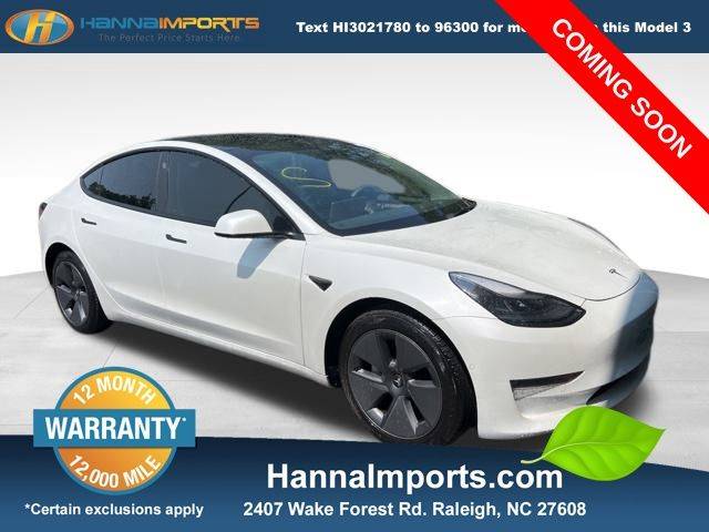 2022 Tesla Model 3 Long Range — Sedan — 70,747 mi — Raleigh, NC
