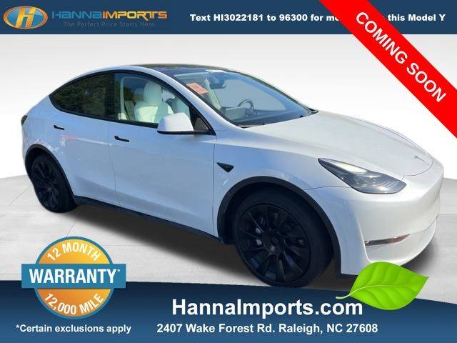 2022 Tesla Model Y Long Range — SUV — 30,841 mi — Raleigh, NC