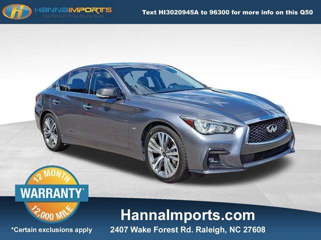 2019 INFINITI Q50 3.0t SPORT — Sedan — 63,220 mi — Raleigh, NC