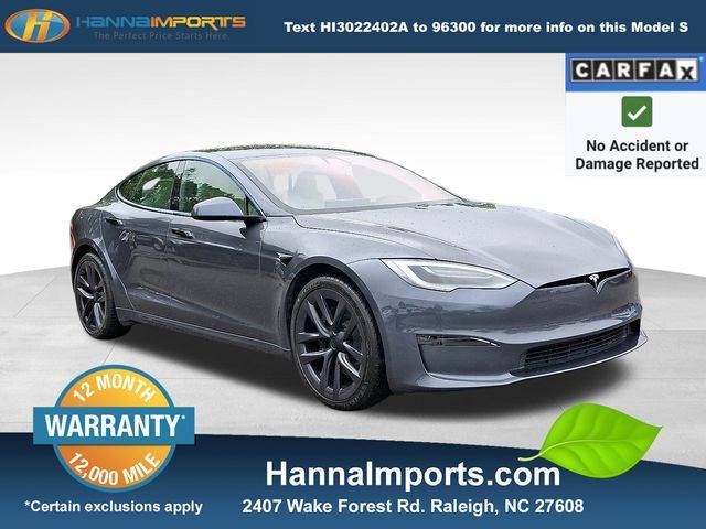 2021 Tesla Model S Plaid — Hatchback — 57,759 mi — Raleigh, NC