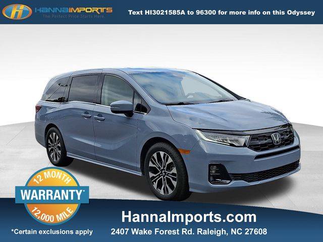 2025 Honda Odyssey Elite — Minivan — 11,639 mi — Raleigh, NC