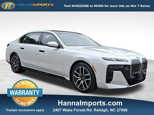2025 BMW 7 Series 740i — Sedan — 12,853 mi — Raleigh, NC