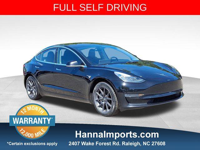 2018 Tesla Model 3 Long Range — Sedan — 73,702 mi — Raleigh, NC