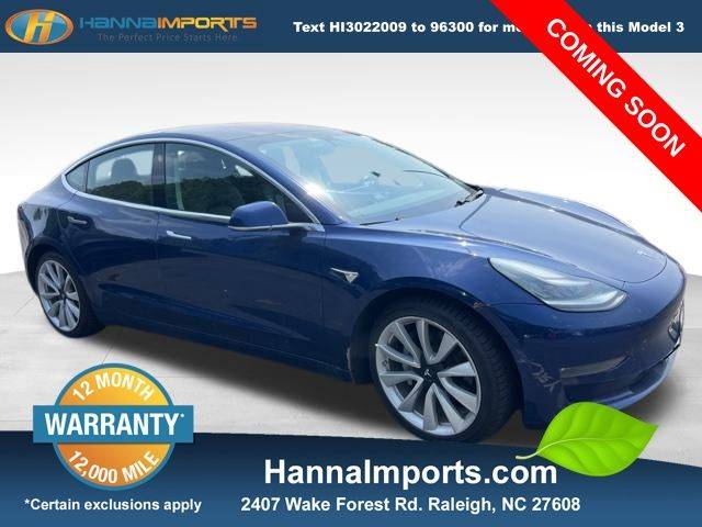 Tesla 2018 M3 Long Range AWD Vin 5YJ3E1EB4JF146368