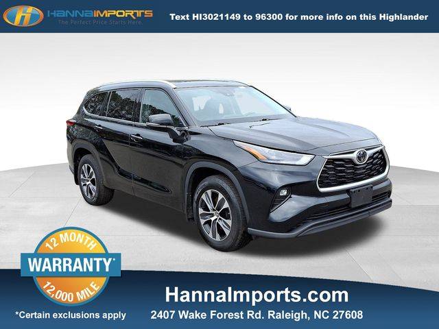 2022 Toyota Highlander XLE — SUV — 66,816 mi — Raleigh, NC