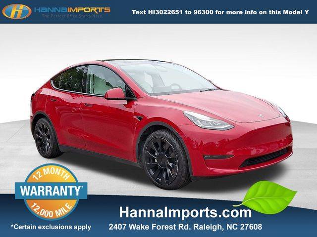 2021 Tesla Model Y Long Range — SUV — 40,084 mi — Raleigh, NC