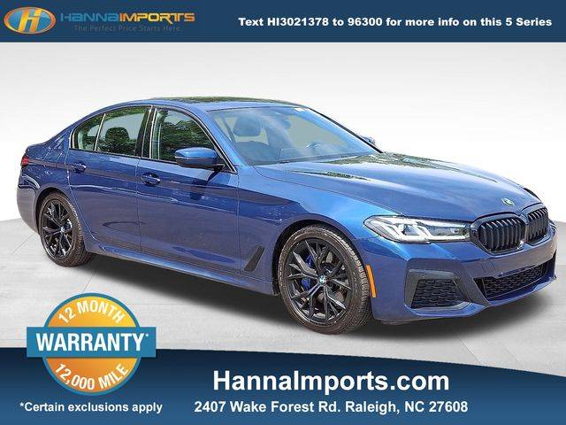 2022 BMW 5 Series 530i — Sedan — 53,332 mi — Raleigh, NC