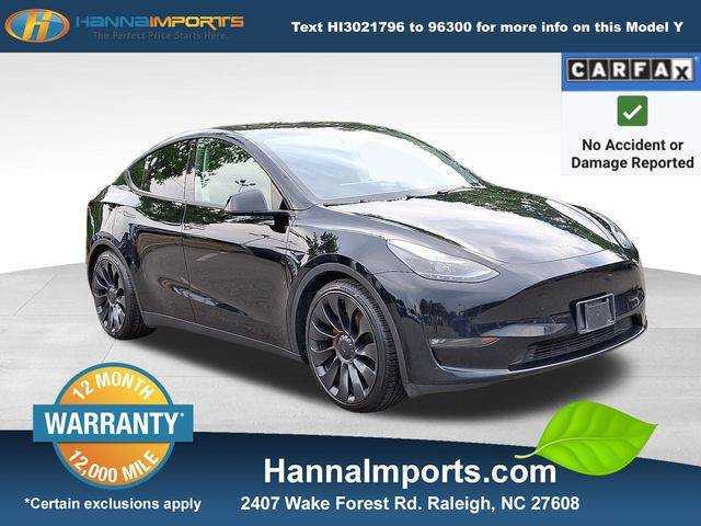 2023 Tesla Model Y Performance — SUV — 27,825 mi — Raleigh, NC