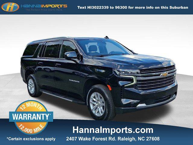 2022 Chevrolet Suburban LT — SUV — 76,383 mi — Raleigh, NC