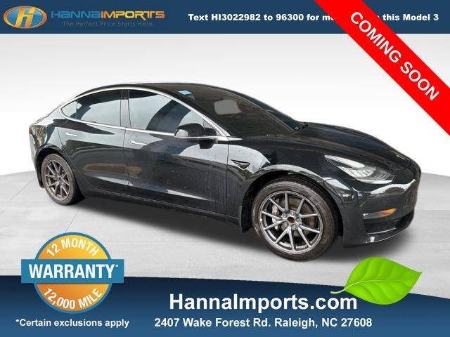 2019 Tesla Model 3 Standard Range Plus — Sedan — 70,736 mi — Raleigh, NC