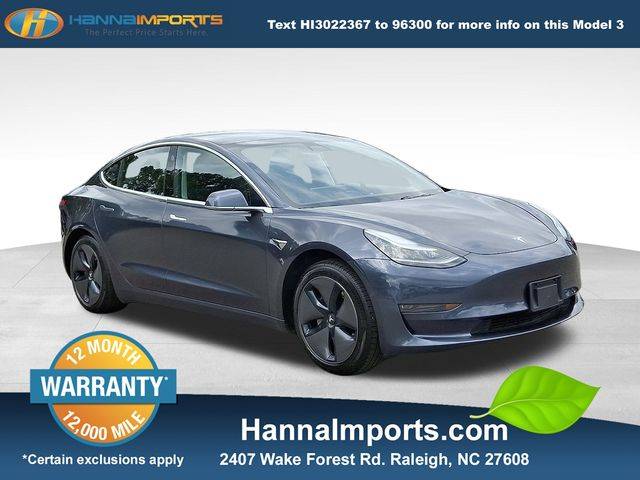 2018 Tesla Model 3 Long Range — Sedan — 73,610 mi — Raleigh, NC