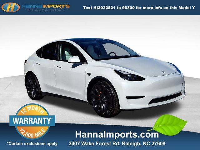 2021 Tesla Model Y Performance — SUV — 63,513 mi — Raleigh, NC
