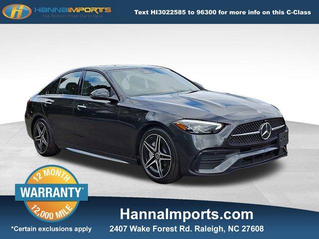 2022 Mercedes-Benz C-Class C 300 — Sedan — 45,820 mi — Raleigh, NC