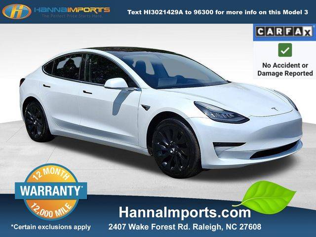 2018 Tesla Model 3 Long Range — Sedan — 102,969 mi — Raleigh, NC