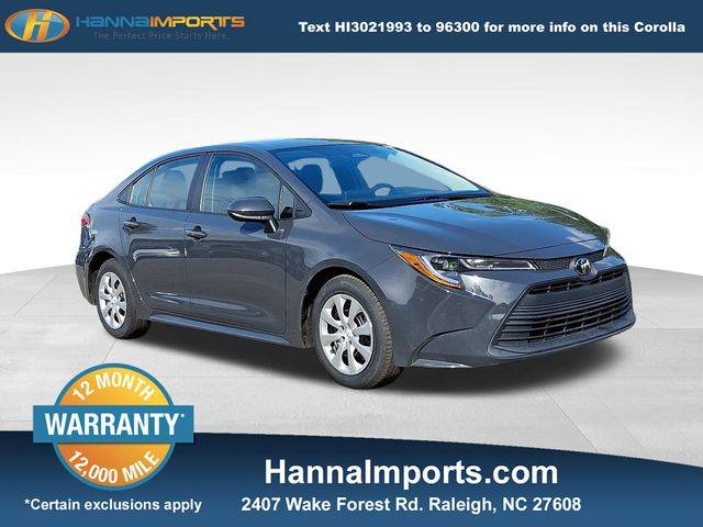2024 Toyota Corolla LE — Sedan — 44,086 mi — Raleigh, NC