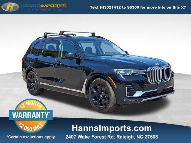 2022 BMW X7 40i — SUV — 54,764 mi — Raleigh, NC