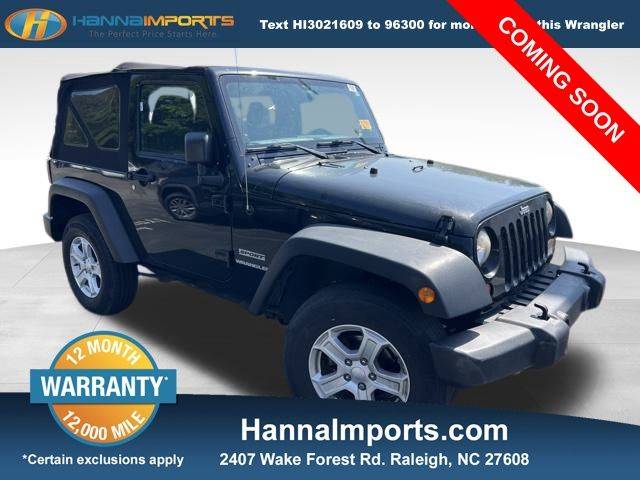 2013 Jeep Wrangler Sport — SUV — 94,498 mi — Raleigh, NC
