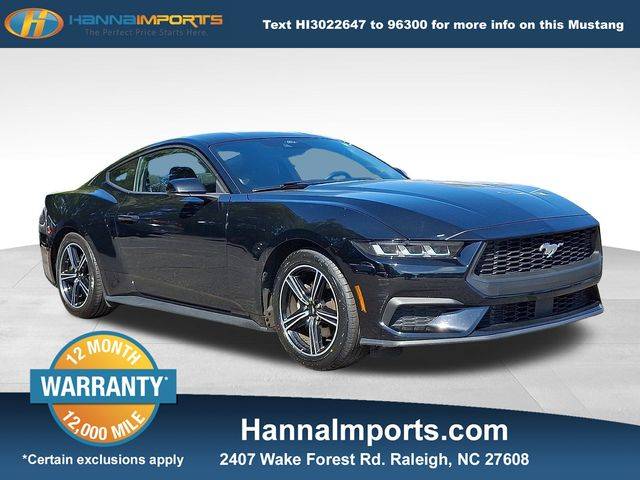 2024 Ford Mustang EcoBoost — Coupe — 46,763 mi — Raleigh, NC