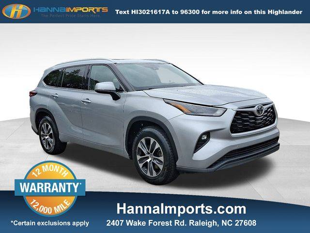 2022 Toyota Highlander XLE — SUV — 79,006 mi — Raleigh, NC