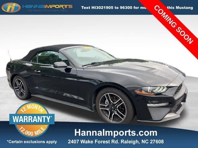 2023 Ford Mustang EcoBoost Premium — Convertible — 62,280 mi — Raleigh, NC