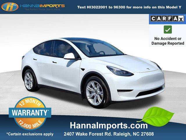 2021 Tesla Model Y Long Range — SUV — 102,281 mi — Raleigh, NC