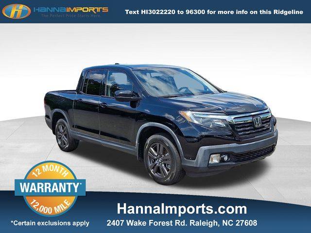 2020 Honda Ridgeline Sport — Pickup Truck — 54,436 mi — Raleigh, NC
