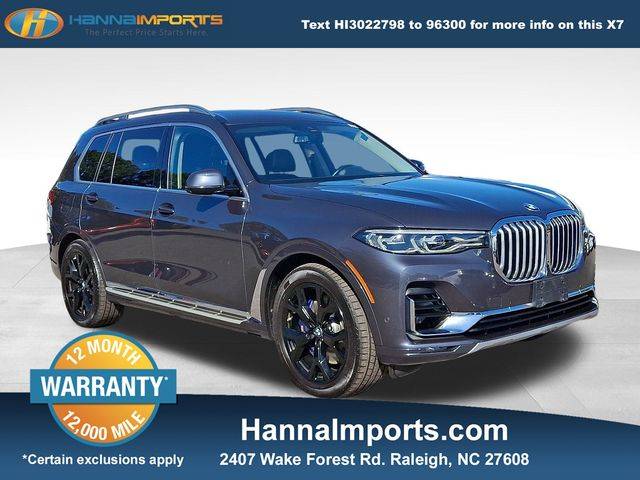 2020 BMW X7 40i — SUV — 71,799 mi — Raleigh, NC