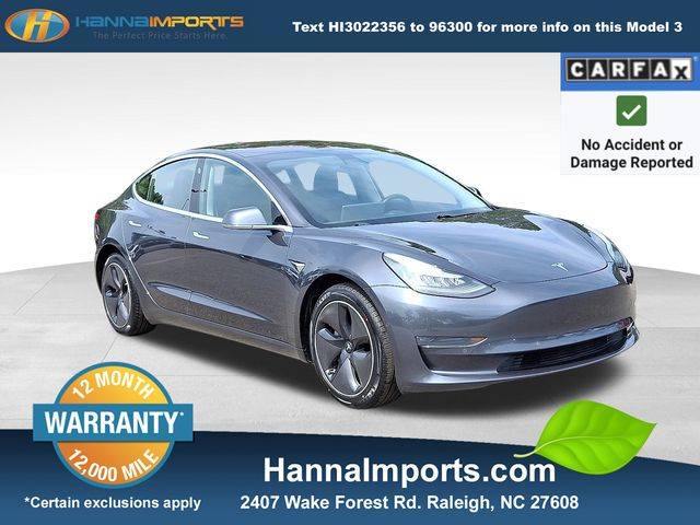 2018 Tesla Model 3 Mid Range — Sedan — 50,277 mi — Raleigh, NC