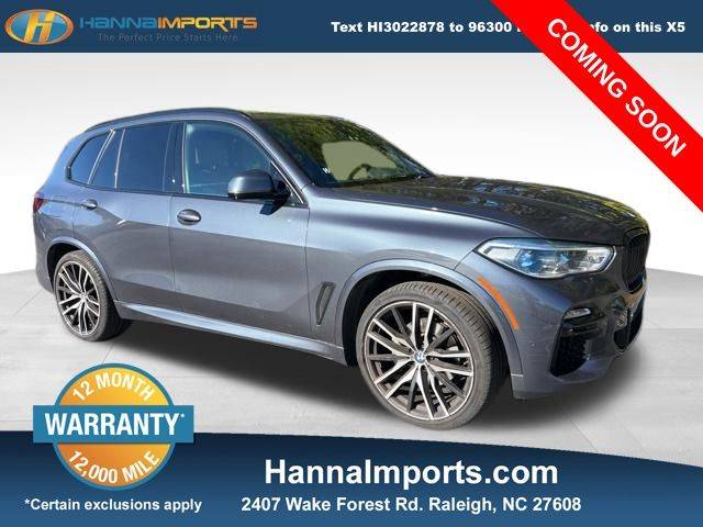 2021 BMW X5 40i — SUV — 65,102 mi — Raleigh, NC