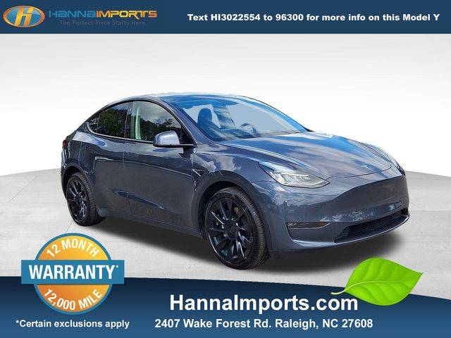 2022 Tesla Model Y Long Range — SUV — 49,243 mi — Raleigh, NC