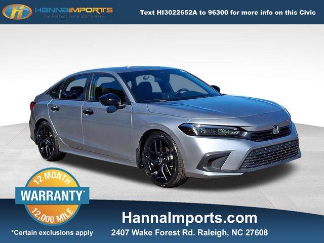 2022 Honda Civic Sport — Sedan — 66,300 mi — Raleigh, NC