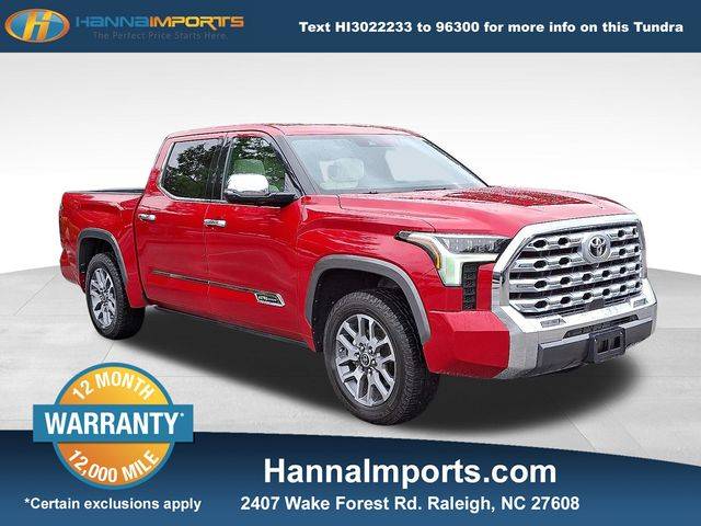 2023 Toyota Tundra 1794 Edition — Pickup Truck — 57,000 mi — Raleigh, NC