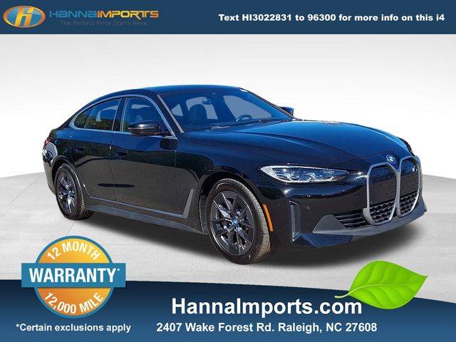 2023 BMW i4 eDrive40 — Sedan — 51,971 mi — Raleigh, NC