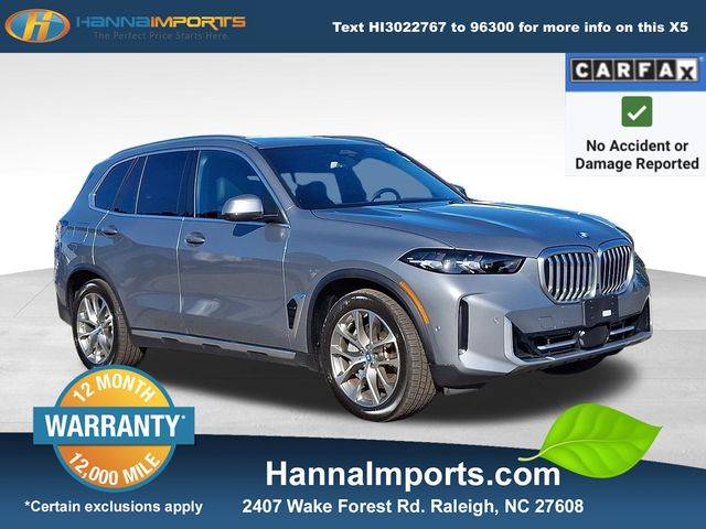 2024 BMW X5 50e — SUV — 16,419 mi — Raleigh, NC
