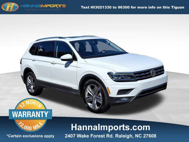 2018 Volkswagen Tiguan SEL Premium — SUV — 65,751 mi — Raleigh, NC