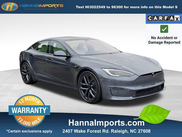 2022 Tesla Model S Plaid — Hatchback — 60,165 mi — Raleigh, NC
