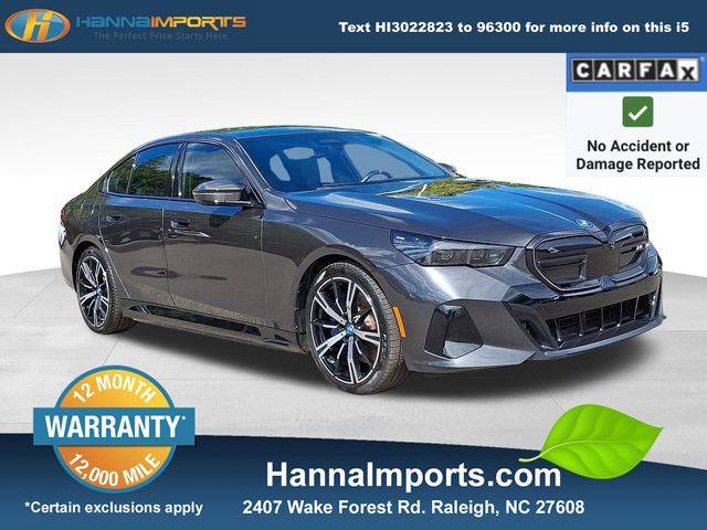 2024 BMW i5 M60 — Sedan — 11,508 mi — Raleigh, NC