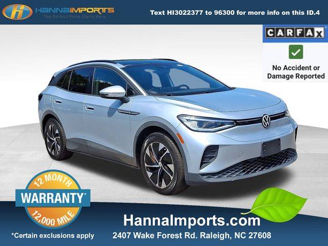 2021 Volkswagen ID.4 Pro S — SUV — 33,704 mi — Raleigh, NC