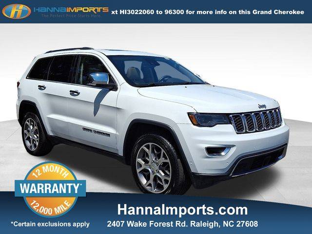2021 Jeep Grand Cherokee WK Limited — SUV — 79,401 mi — Raleigh, NC